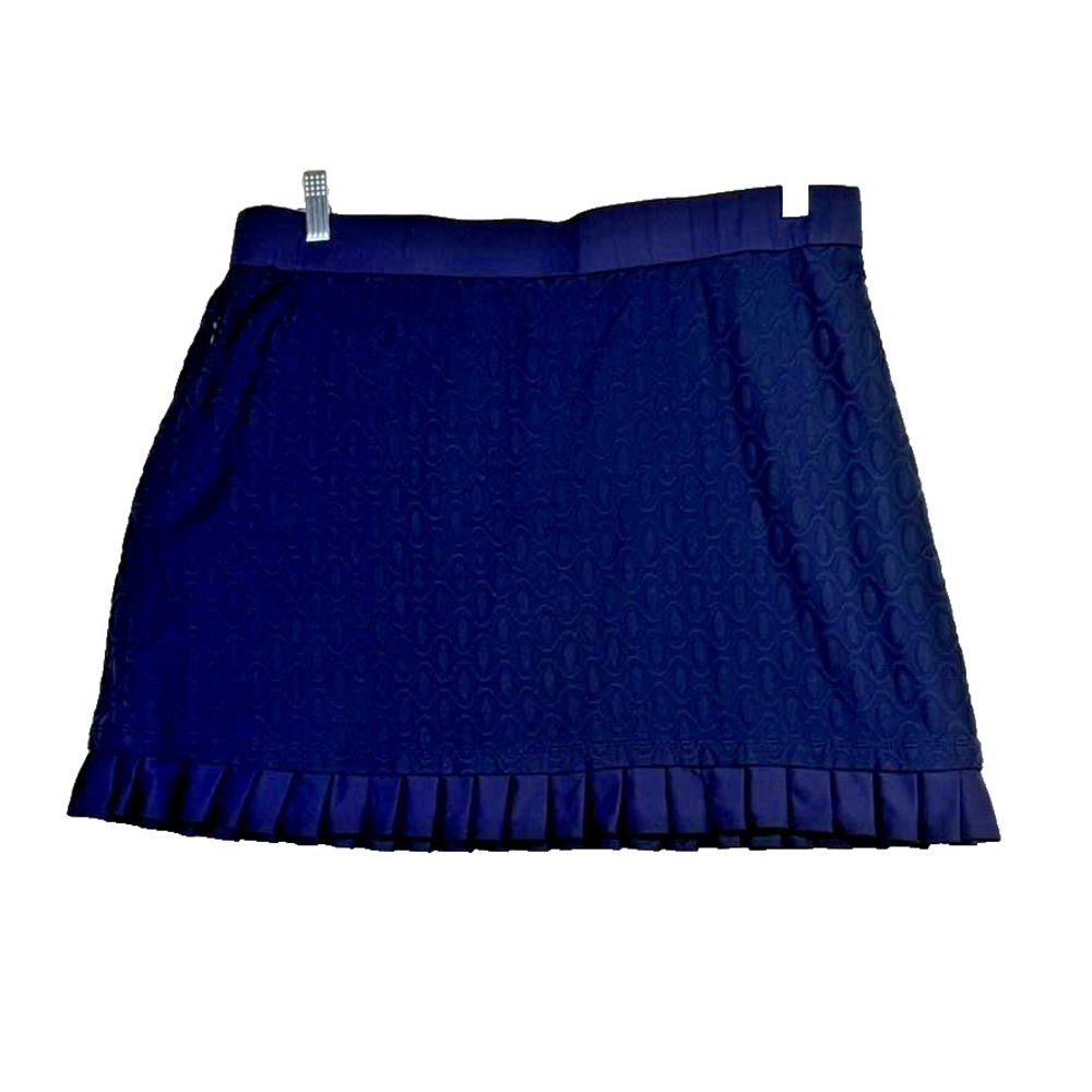 J McLaughlin Skort Womens XL Pleated Hem‎ Agnes Catalina Cloth Knit Golf Tennis